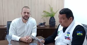 Deputado Lucas Torres e Sebastião Santana