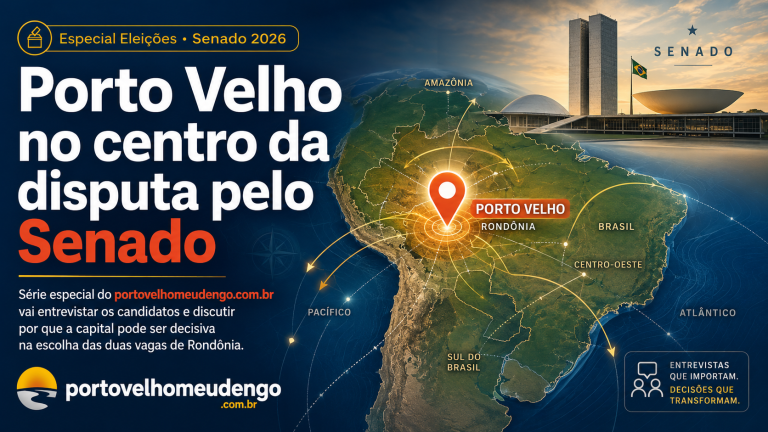 Senado 2026: Porto Velho precisa conhecer sua força e cobrar compromisso com o futuro